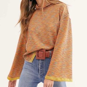 NWT Free People Sunny Days Turtleneck Sz S